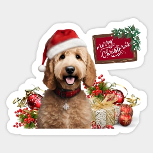 Have a Very Merry Doodle Christmas! Sticker